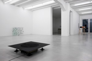 Attila Csörgő: Magnet Spring, exhibition view, Galerija Gregor Podnar, Berlin, 2009. Photo: Marcus Schneider
