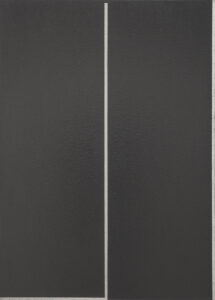 An artwork by artist Julije Knifer, titled Meander from the exhibition at Gregor Podnar Gallery.